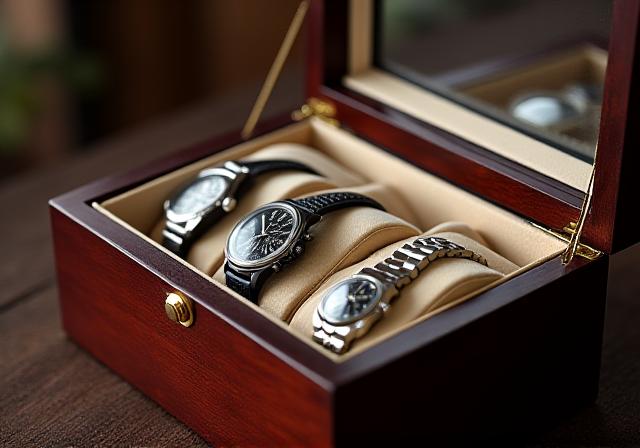 Luxe horlogeboxen en watchwinders